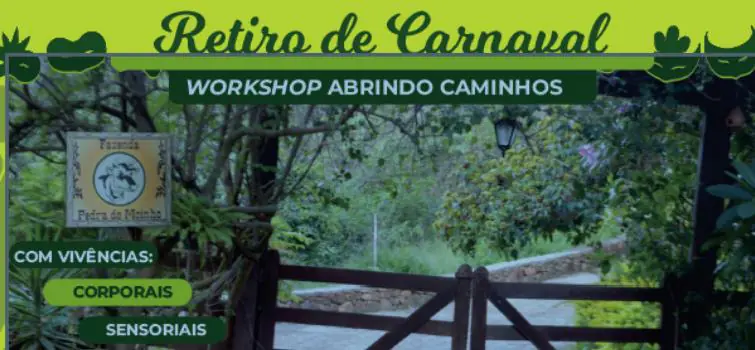 Longe da folia: região tem opção de carnaval zen