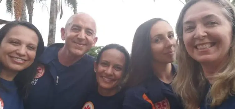 Equipe do CIS-URG Oeste participa no apoio às famílias de vítimas em Brumadinho