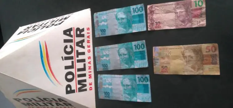 Homem é preso com notas falsas em Papagaios