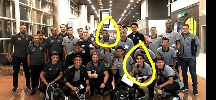Atletas revelados pelo Flamengo viajam com o Galo para a Europa