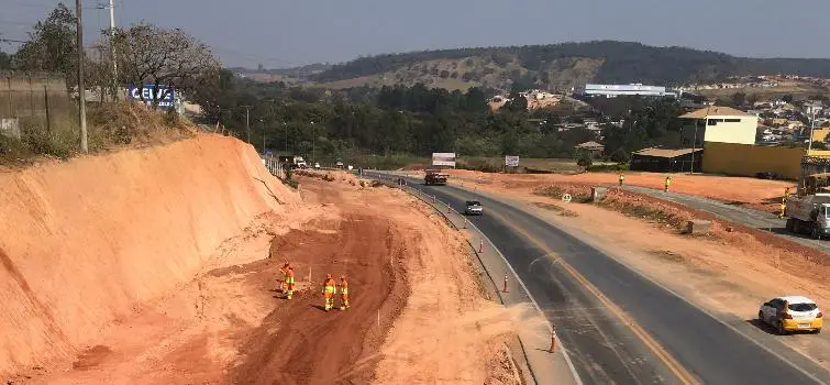 Nascentes das Gerais apresenta andamento das obras de duplicação na MG-050