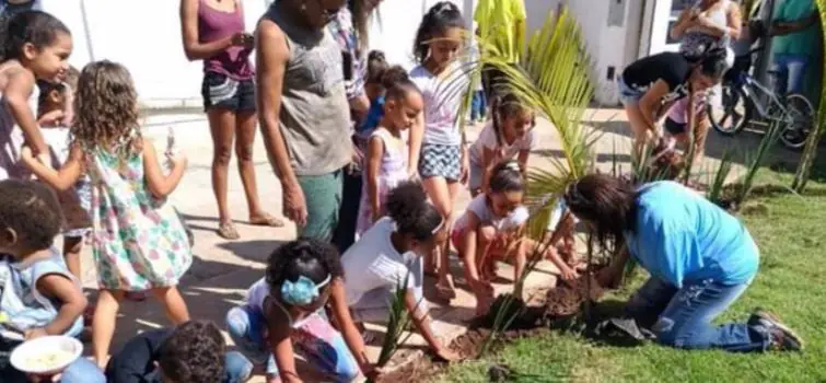 Escola em Divinópolis promove caminhada ecológica