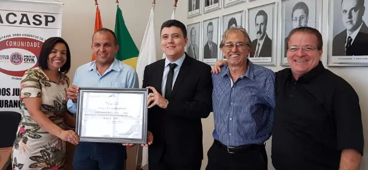 Acasp recebe moção congratulatória da Câmara