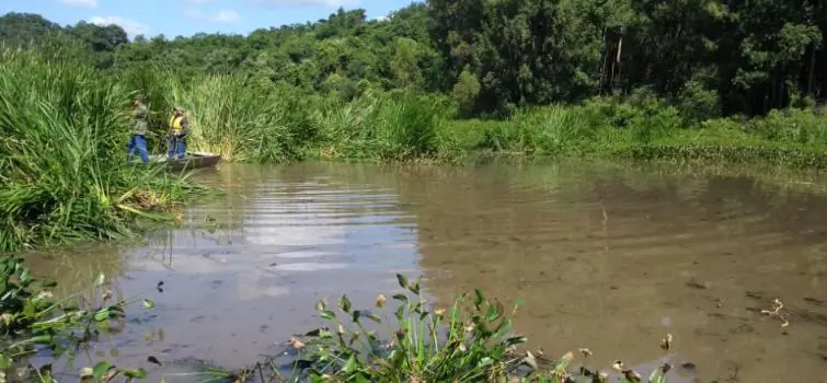 Prefeitura inicia limpeza da Lagoa do Sidil