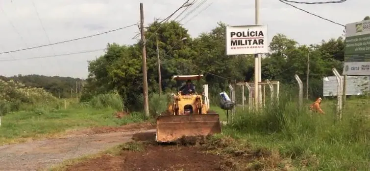 Centro Industrial recebe manutenção para Corrida Rústica da PM