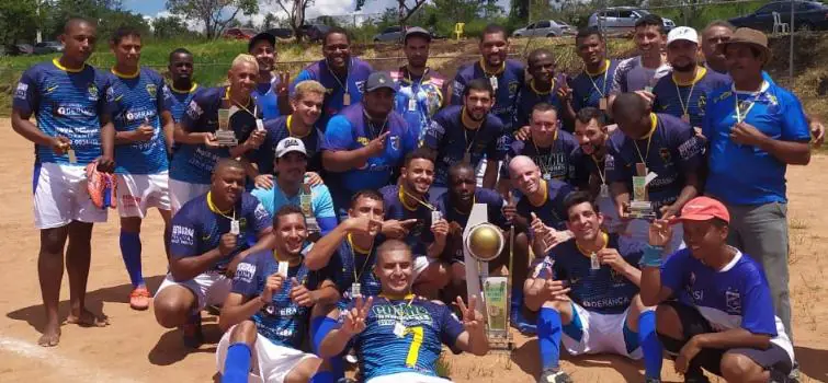 Azulão Boca Jusa é campeão do campeonato Super Tintas