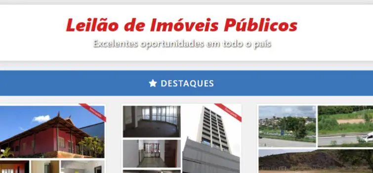 Estado lança edital para venda de imóveis