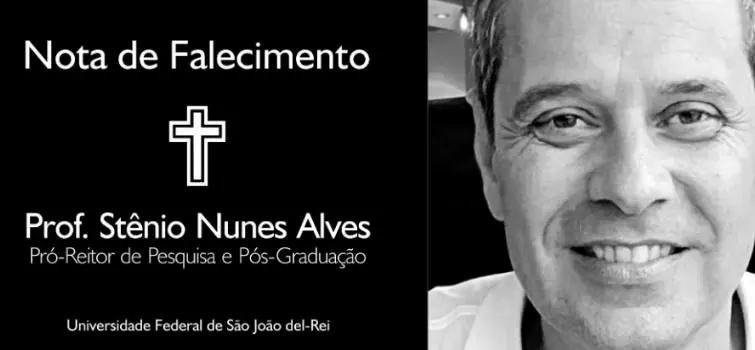 Pró-reitor da UFSJ morre em decorrência da covid-19