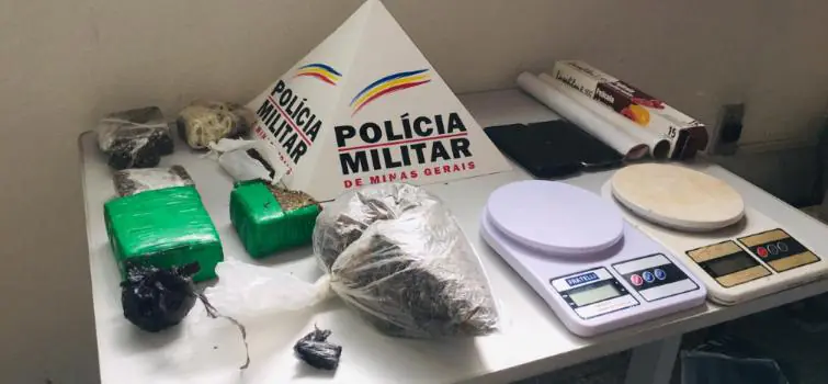 Região Centro-Oeste: Dupla suspeita de tráfico é presa com grande quantidade de drogas