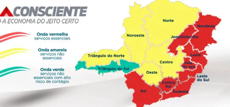 Macrorregião não muda no programa Minas Consciente