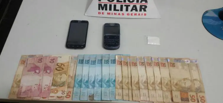 Operação em Cláudio prende dois por tráfico