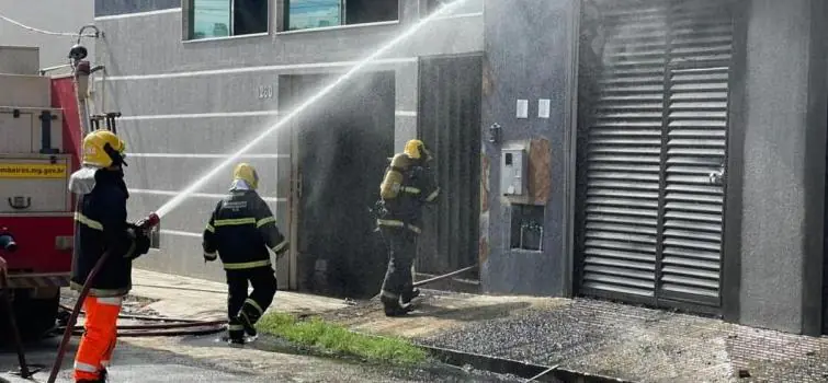Nova Serrana: Incêndio atinge fábrica de calçados