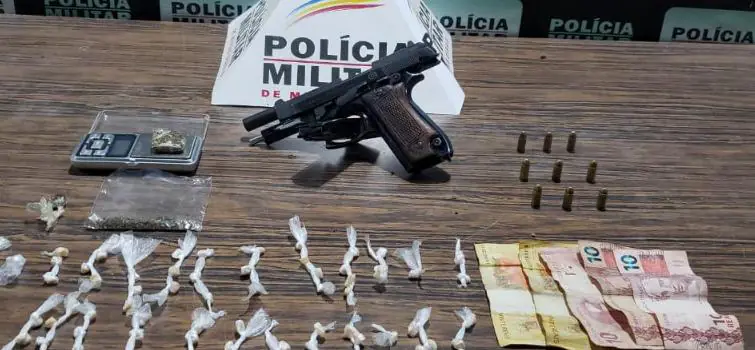 Menor é apreendido com mais de 70 pedras de crack em Pompéu