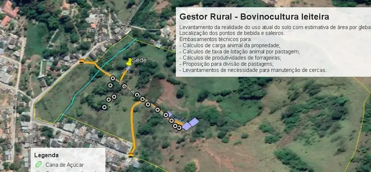 Mapeamento produtivo e ambiental beneficia produtores rurais