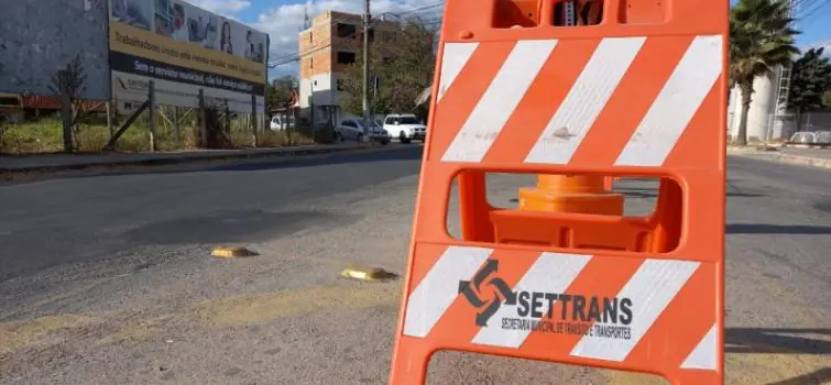 Settrans anuncia fechamento parcial de pistas para obras