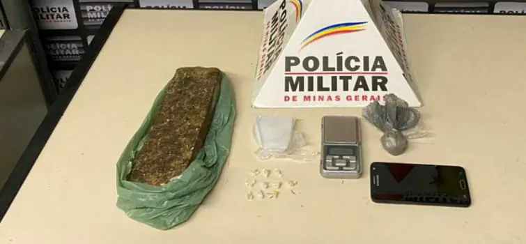 Menor é apreendido suspeito de tráfico de drogas no bairro Quintino