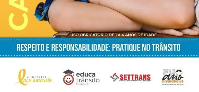 Settrans adverte sobre novas regras para transporte de crianças