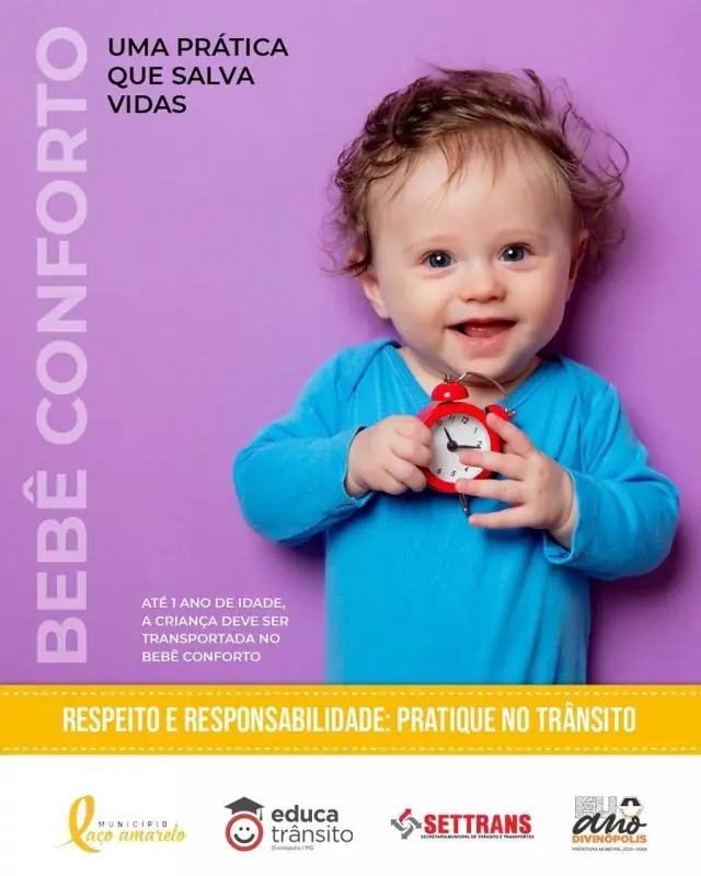 Settrans alerta sobre nova regra das cadeirinhas nos veículos