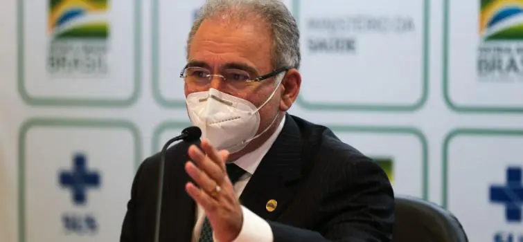 Ministro da Saúde garante 160 milhões de vacinados até dezembro no Brasil