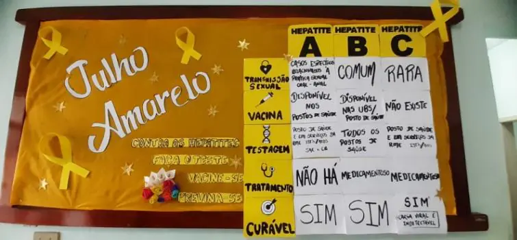 Semusa lembra importância do Julho Amarelo
