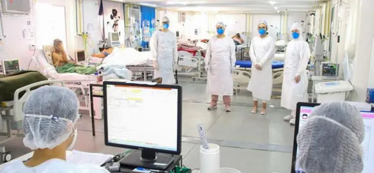 Internações por covid-19 caem 23% nos hospitais em Divinópolis