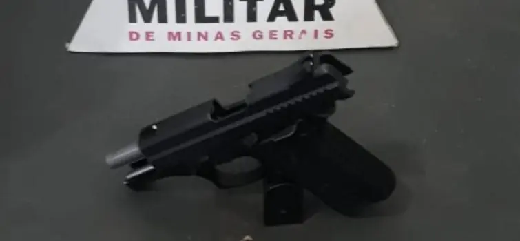 Homem é preso com arma de fogo em Pompéu