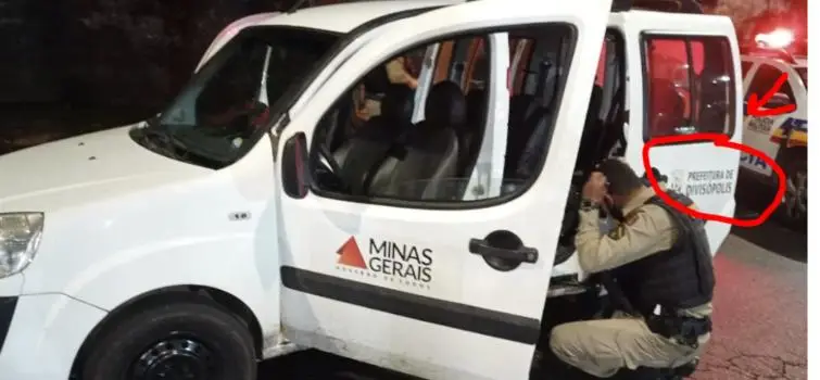 Assalto à garota de programa com carro da prefeitura foi em Divisópolis