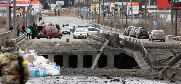 Ucrânia: guerra provocou danos de US$ 10 bi à infraestrutura do país