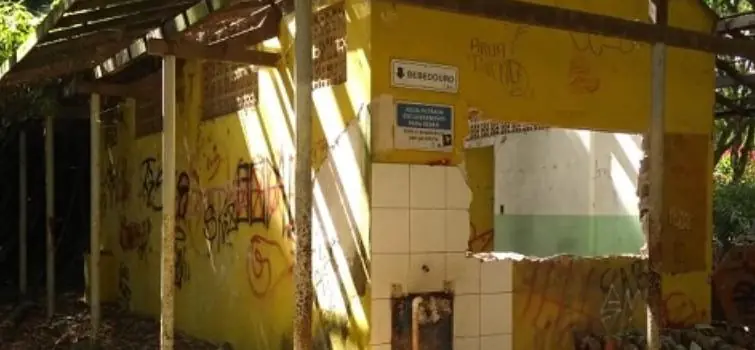 Iniciada reforma no vestiário e portaria do Parque da Ilha