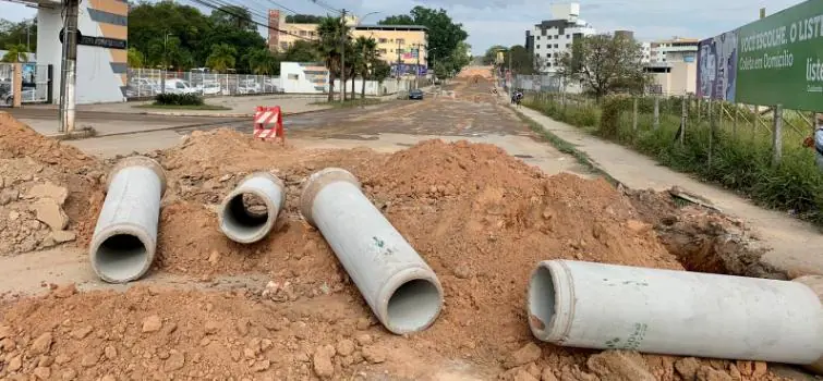 Obras na avenida Paraná devem terminar no fim deste mês