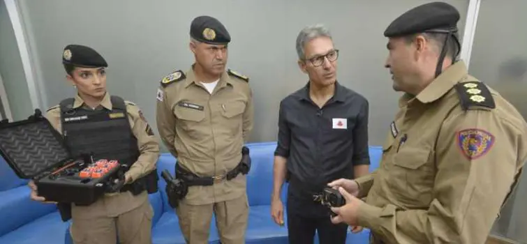 Polícia Militar de Minas Gerais inicia treinamento para a utilização de câmeras de segurança nas fardas