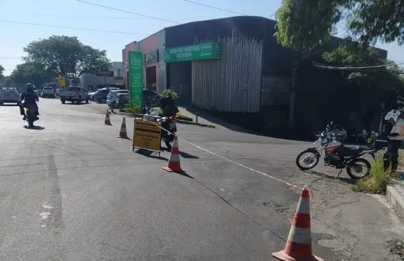 Settrans informa interdição total na rua Cascalho Rico para recapeamento