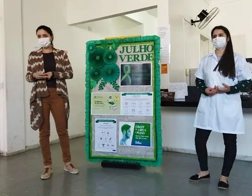 Posto de Saúde do Sagrada Família promove ação em prol do Julho Verde