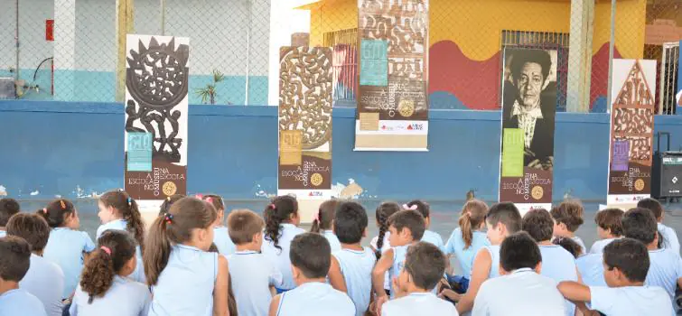 Projeto leva obras de GTO a escolas municipais