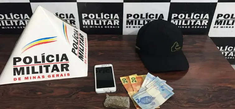 PM prende Pimenta com drogas em Divinópolis
