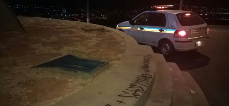 Cristo Redentor é vandalizado em Pará de Minas