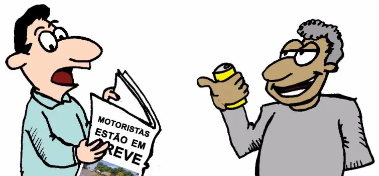 Charge: greve de caminhoneiros já prejudica entrega de combustíveis