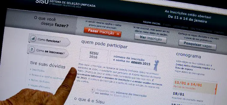 MEC divulga hoje resultado do Sisu