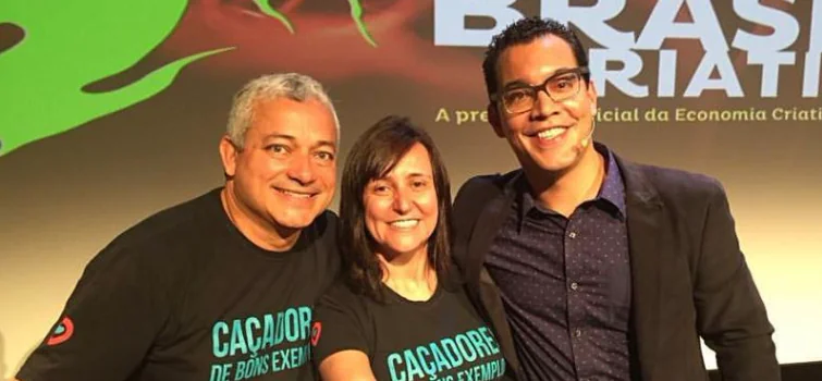 Caçadores de Bons Exemplos  fatura o Prêmio Brasil Criativo