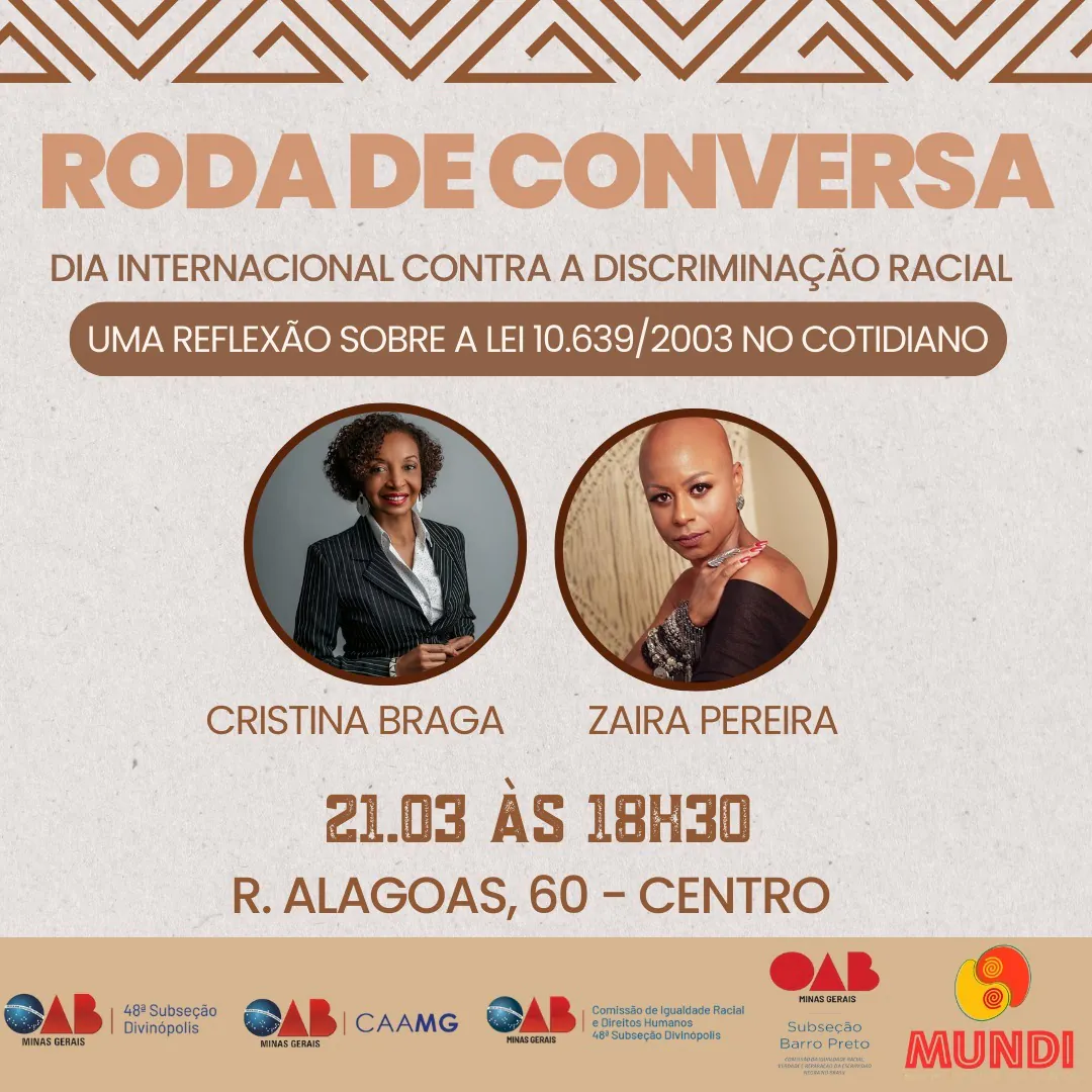 Roda de conversa discute discriminação racial em Divinópolis 