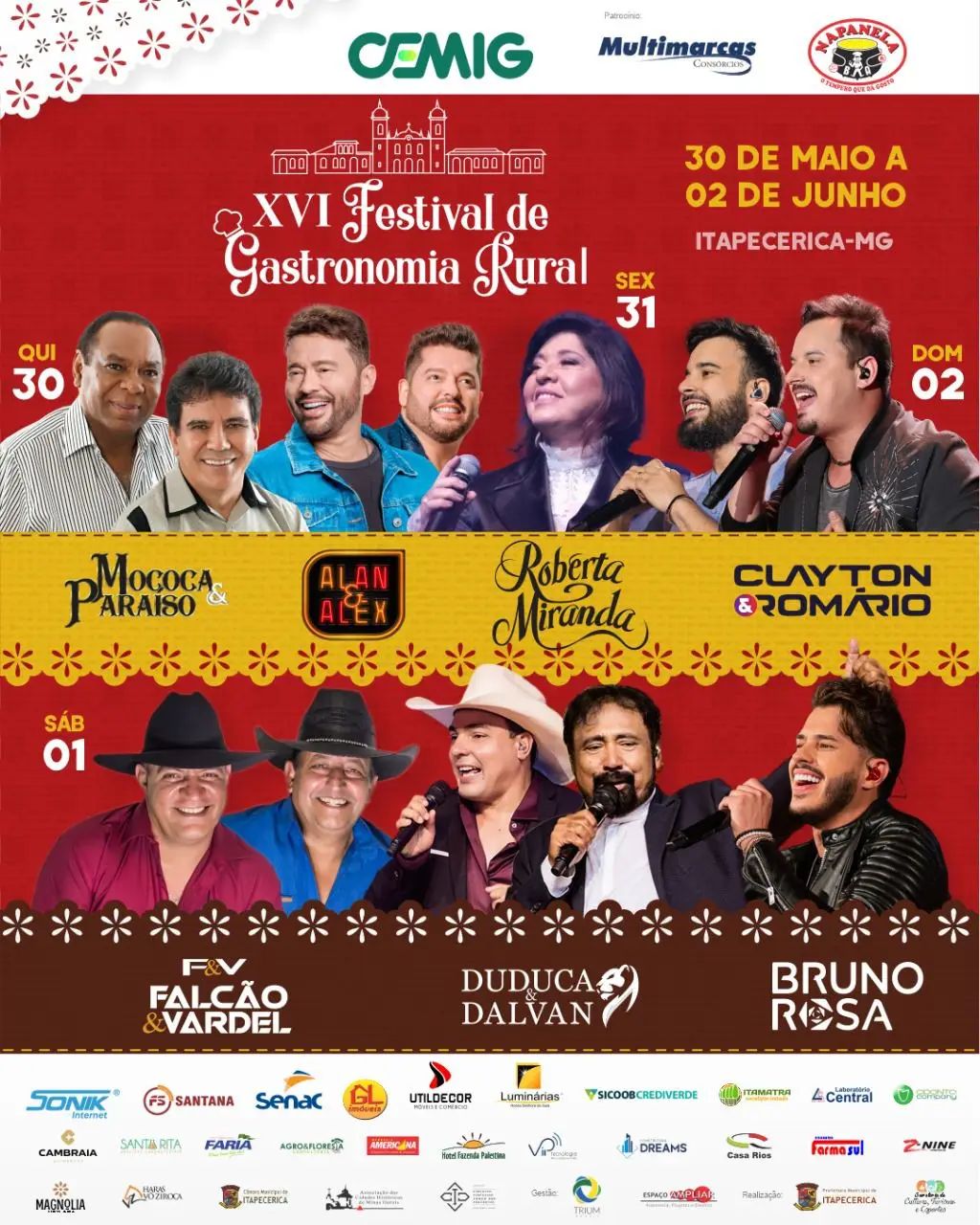 Empreendedores do XVI Festival de Gastronomia passam por capacitação