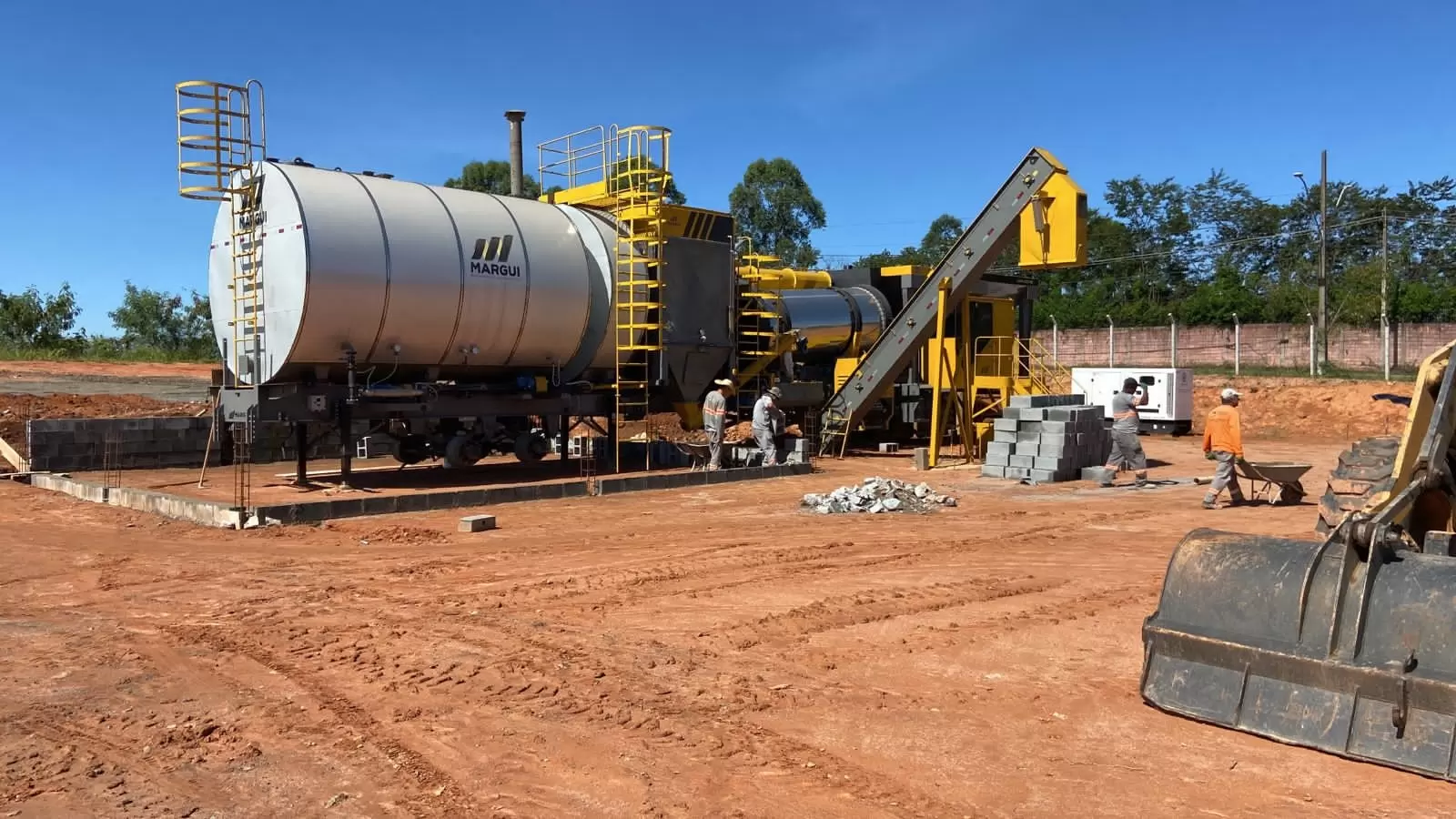 Implantação da Usina de Asfalto em Divinópolis completa um ano 