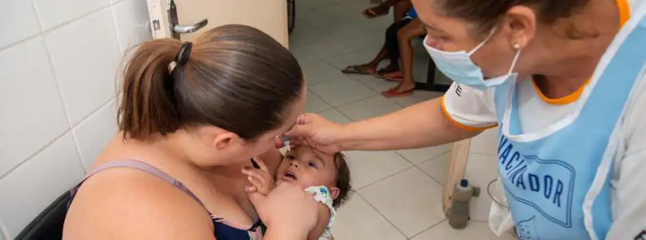 Minas prorroga campanha de vacinação contra a poliomielite até o fim de junho