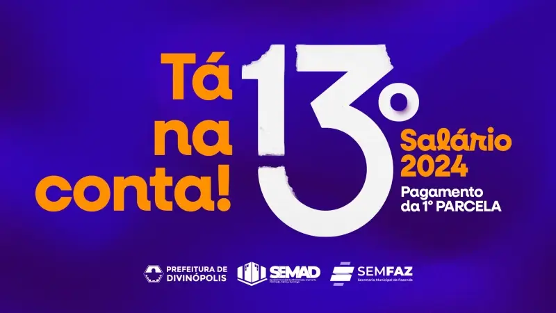 Prefeitura paga primeira parcela do 13º salário dos servidores