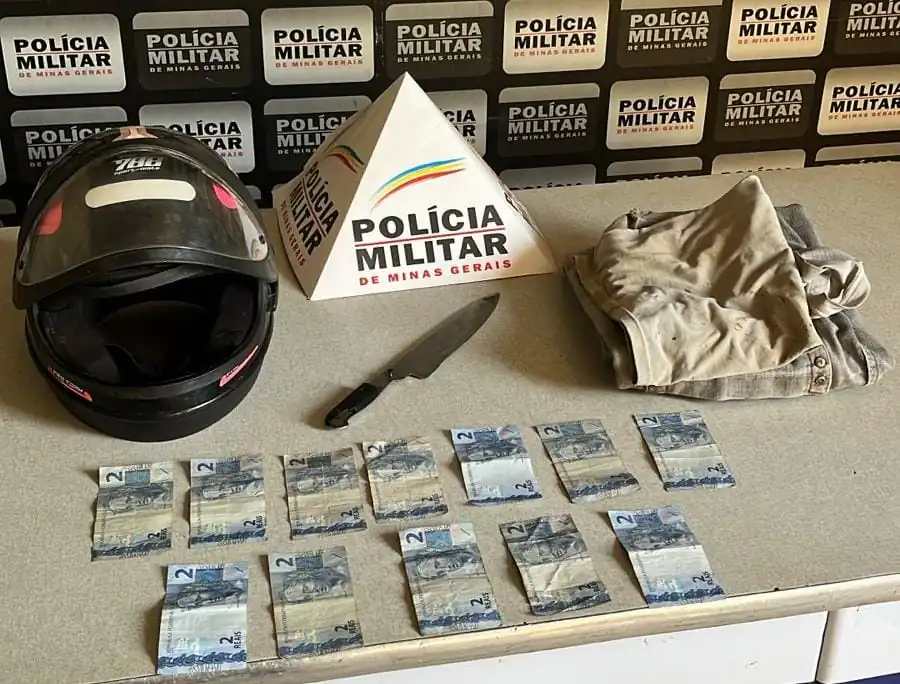 PM prende suspeito de roubo em Abaeté