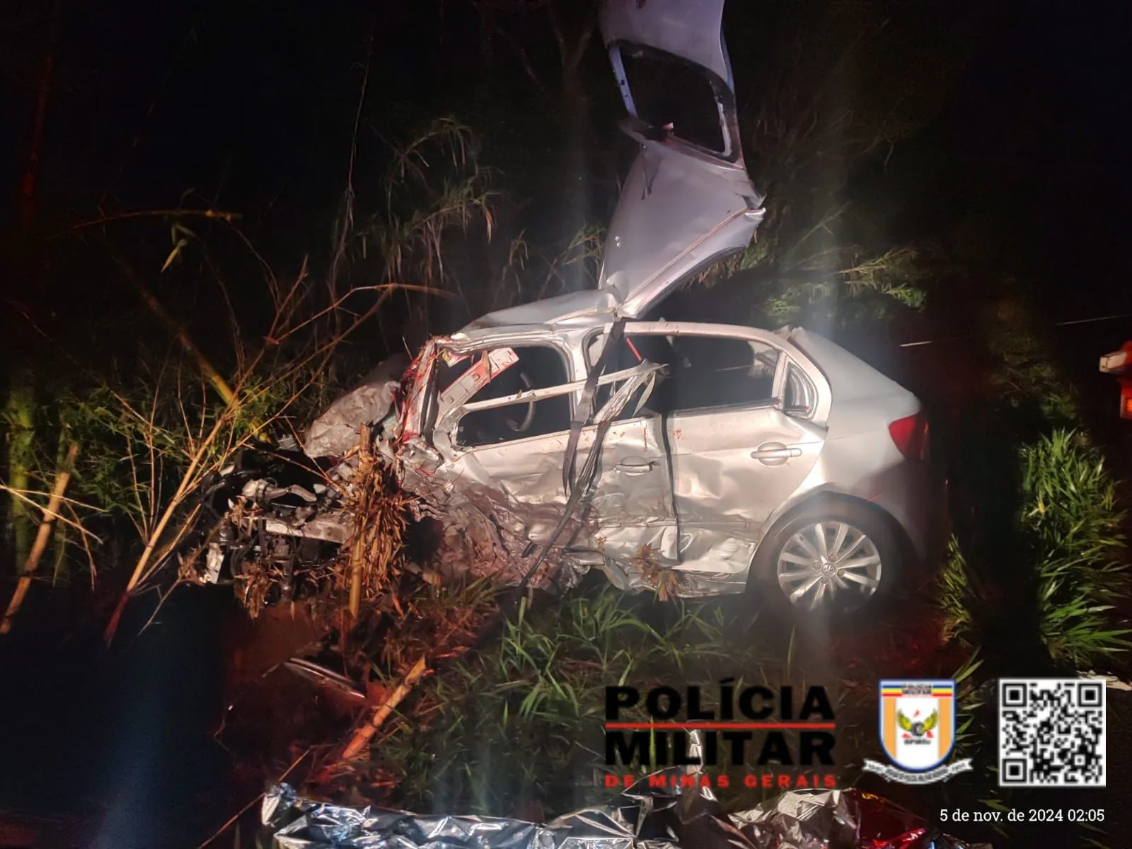 Professor morre em acidente na BR-494 em Marilândia