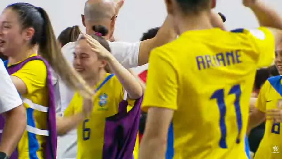 Meninas do Futsal Sub-20 Brasil brilham no Paraguai