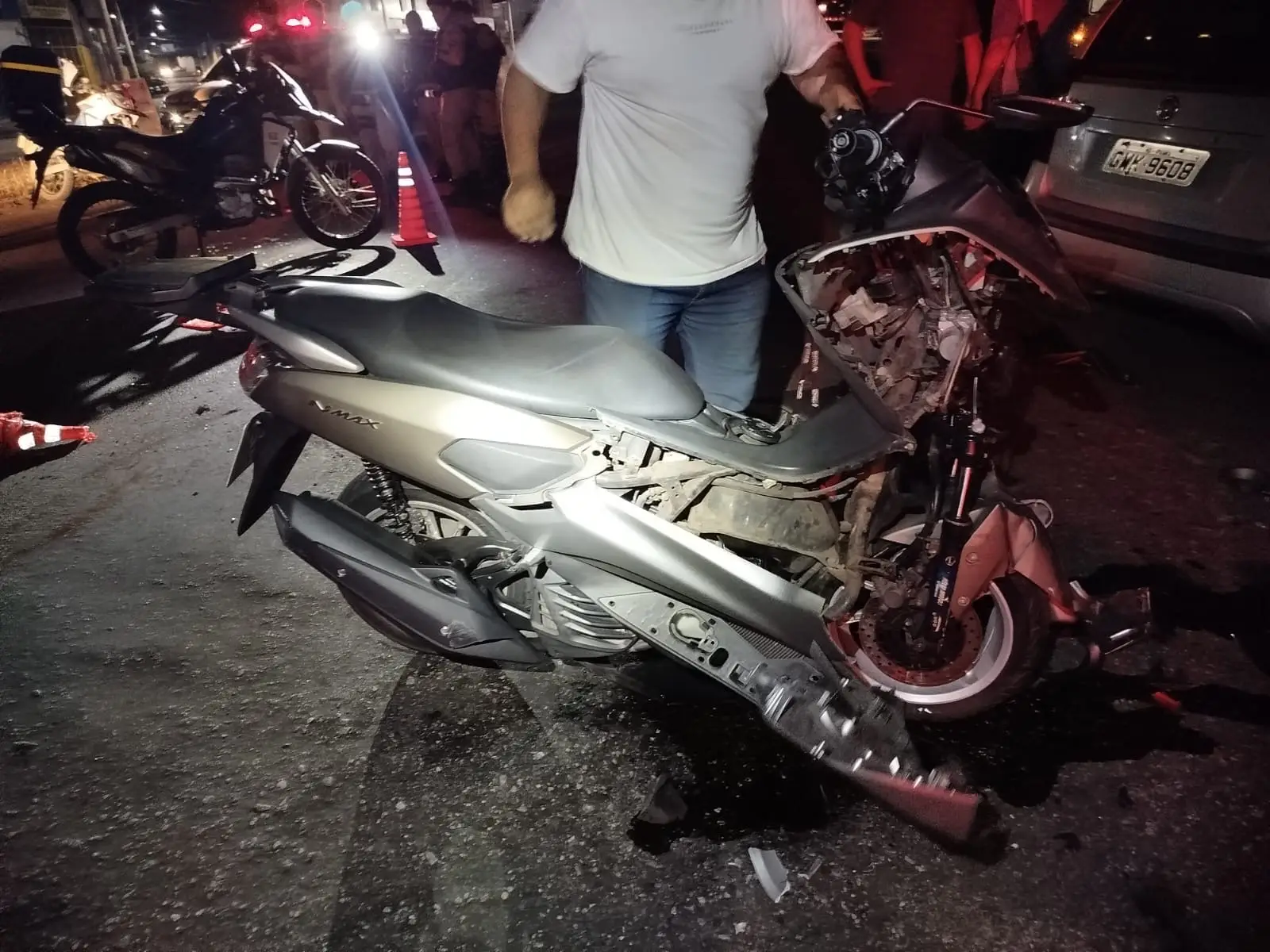 Mulher tem ferimentos graves em acidente em Itaúna&nbsp;