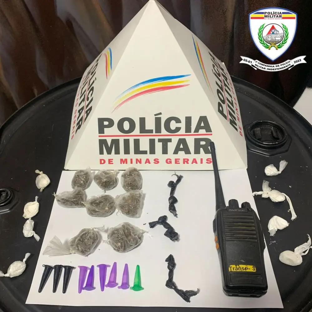 PM prende traficante que usava casa da avó para vender drogas em Itaúna