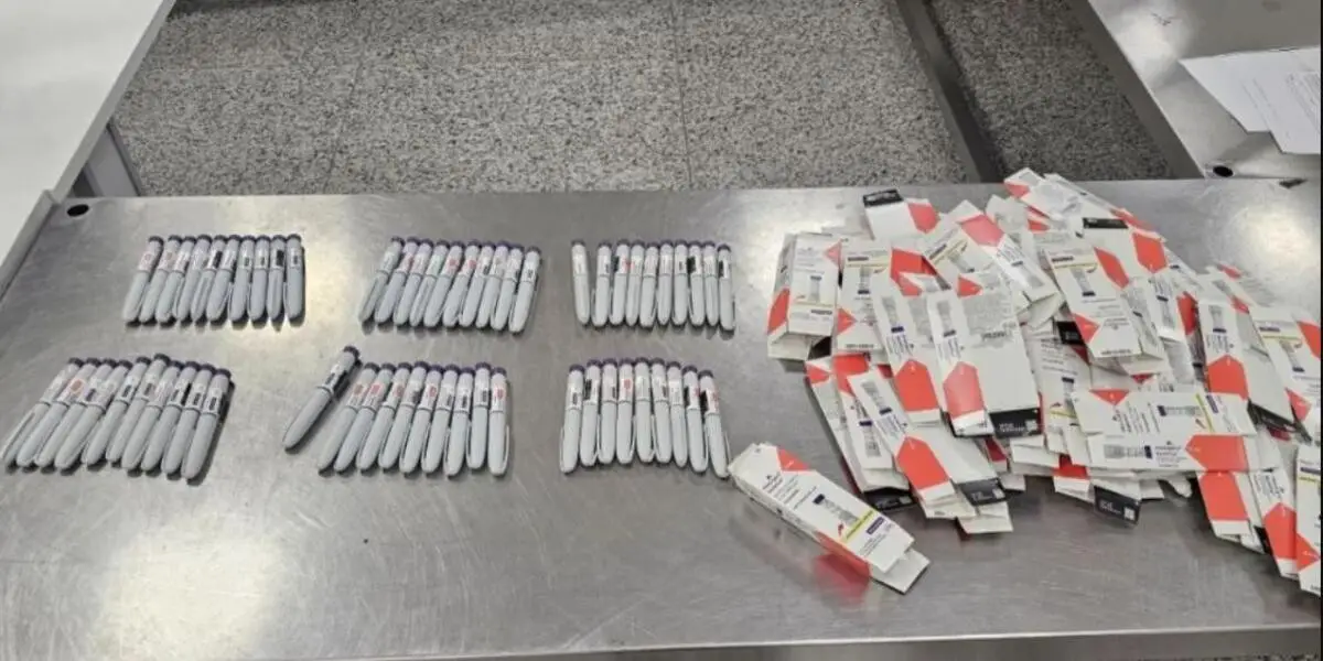 Receita Federal apreende R$ 250 mil em canetas de Mounjaro no Aeroporto de Confins, em BH